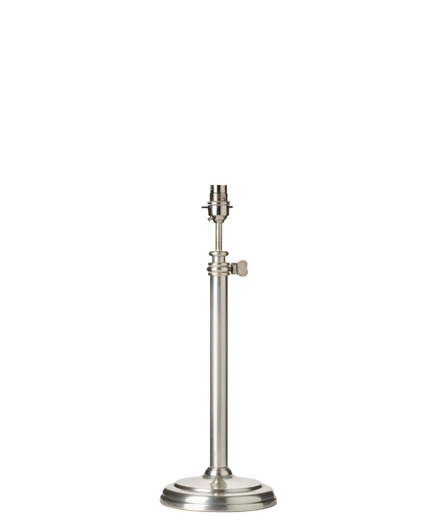 Adjustable Silver Table Lamp