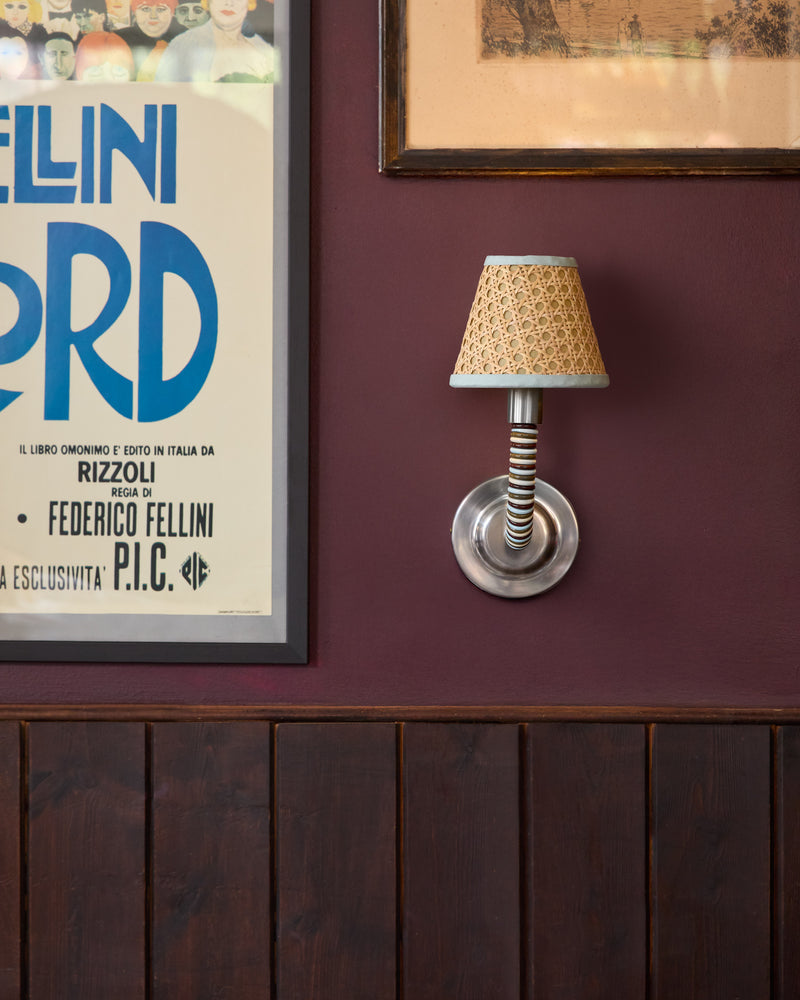 Bistro Wall Light, Brushed Nickel