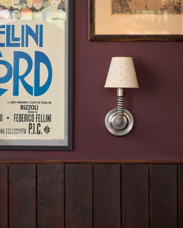 Bistro Wall Light, Brushed Nickel