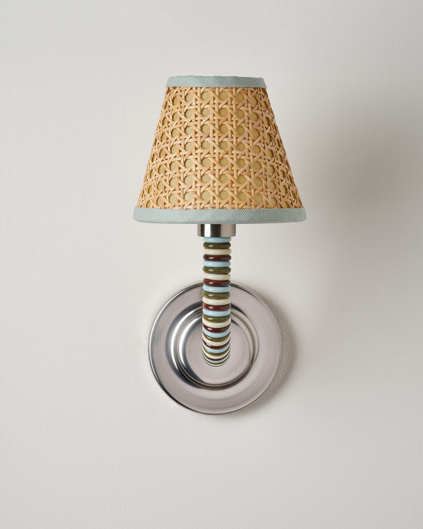 Bistro Wall Light, Brushed Nickel