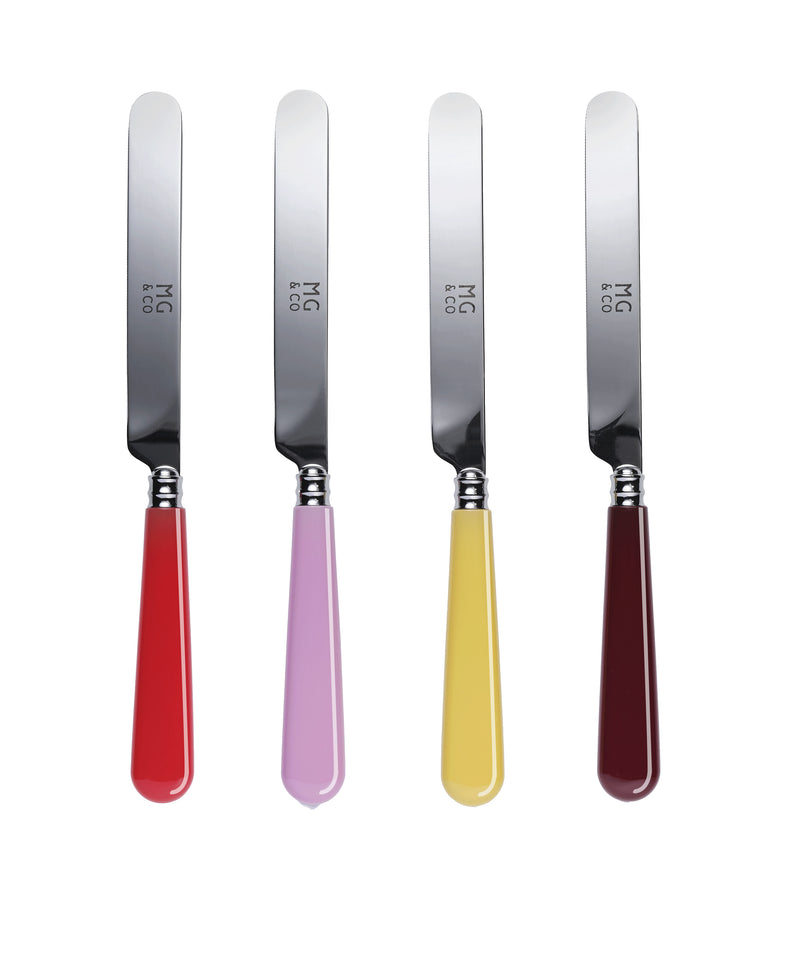12 Piece Cutlery Set, Reds