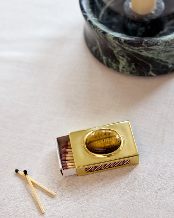 Tigers Eye Matchbox Sleeve, Mini