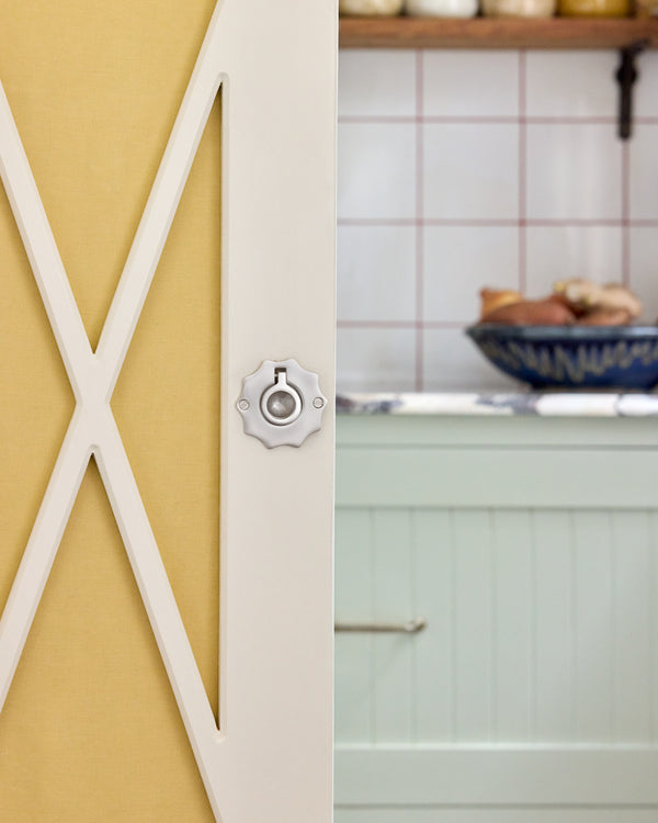 Wave Recess Pull, Brushed Nickel