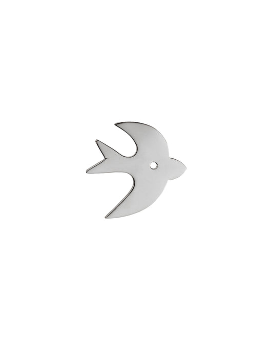 Bird Backplate, Polished Nickel