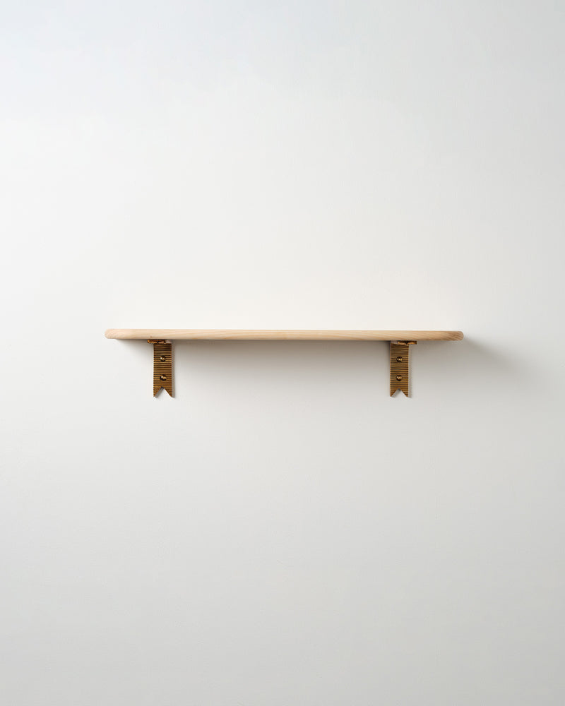Curved Wooden Shelf, Small