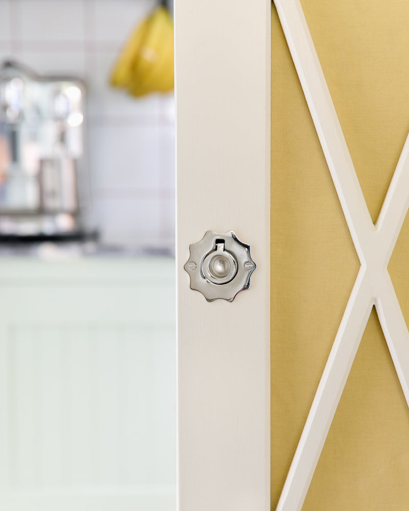 Wave Recess Pull, Polished Nickel