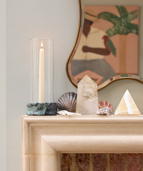 Marble Candle Holders