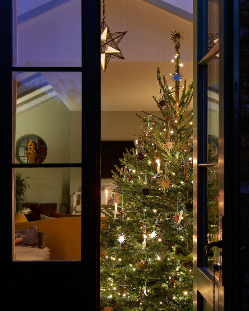 Brass Sunburst Tree Topper