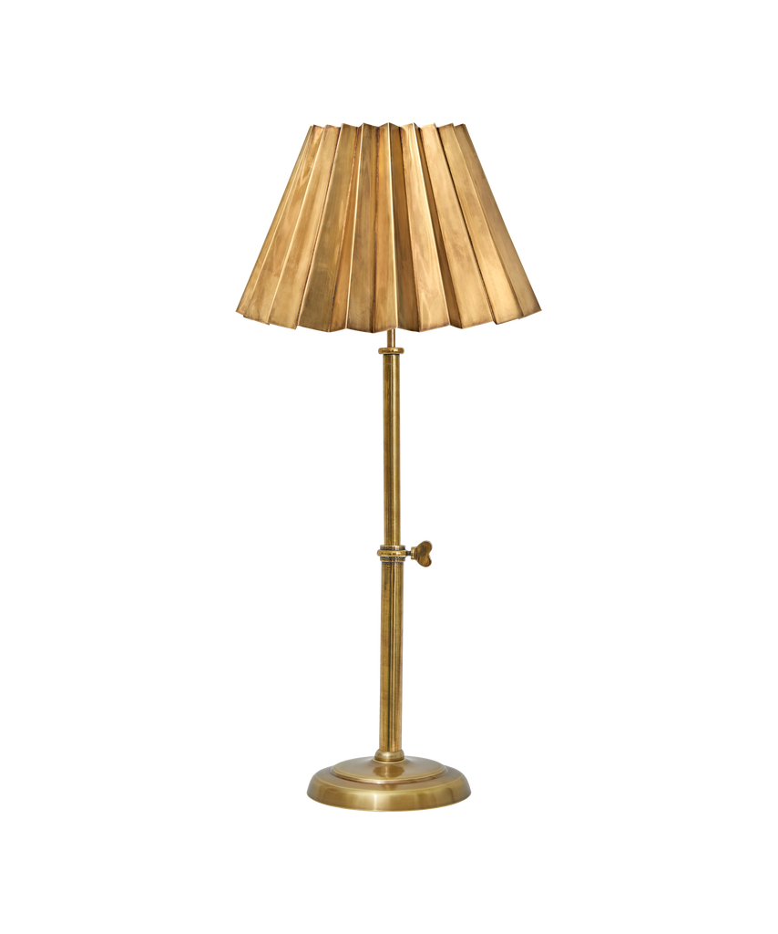 Large brass lamp deals shade
