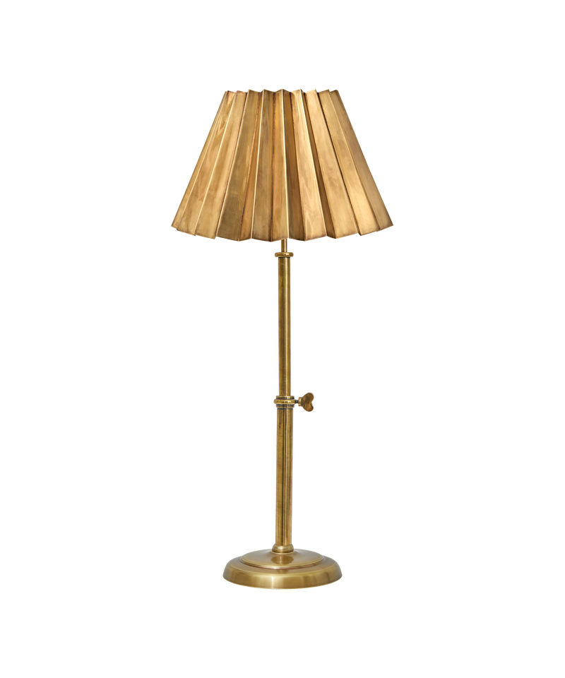Antique brass best sale lamp shade