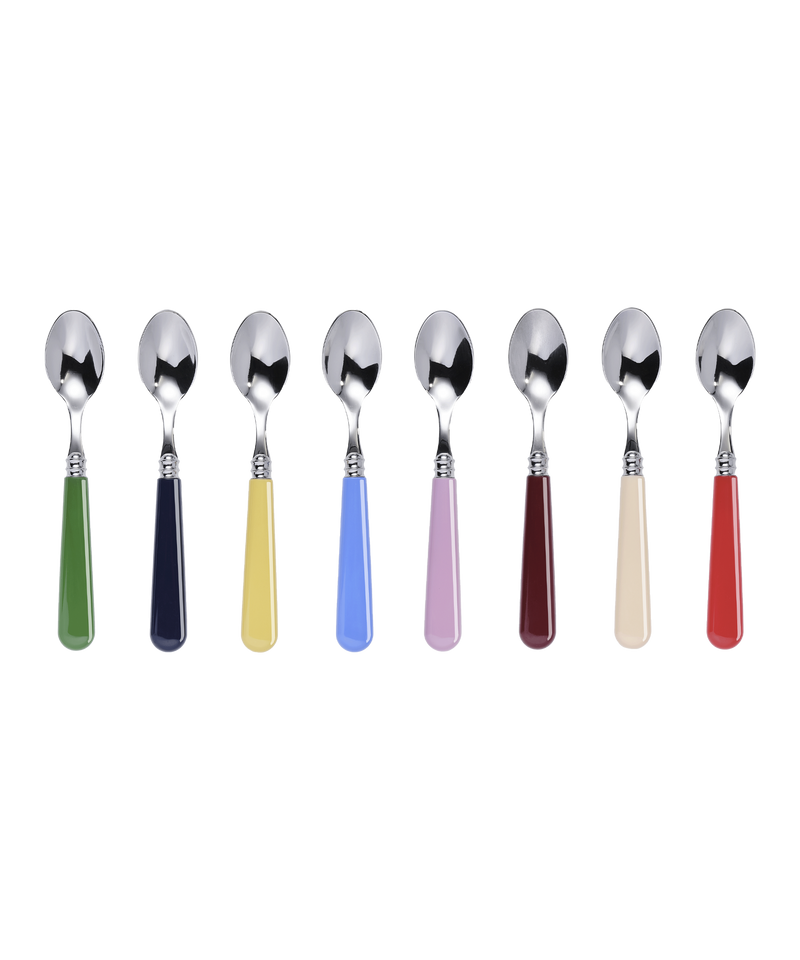 8 Piece Rainbow Teaspoon Set